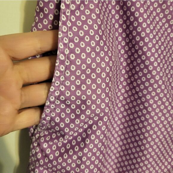 Peter Millar Purple White Swim Trunks Made in Italy, M - Picture 4 of 7